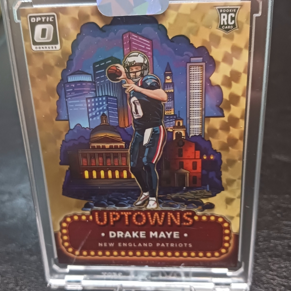 2024 Panini Optic Uptown Rookie Drake Maye Novelty Card